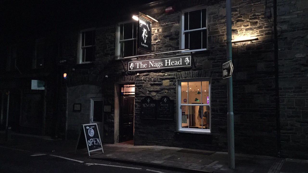 Hotel Nags Head Pub Lampeter Exterior foto